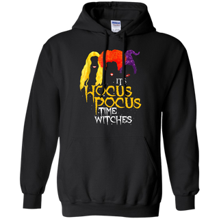 It's Hocus Pocus Time Witches Funny Halloween Witch Shirt Hoodie