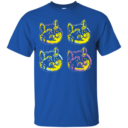 The Four Kittenses Internet Pop Art Cat Cute T shirt