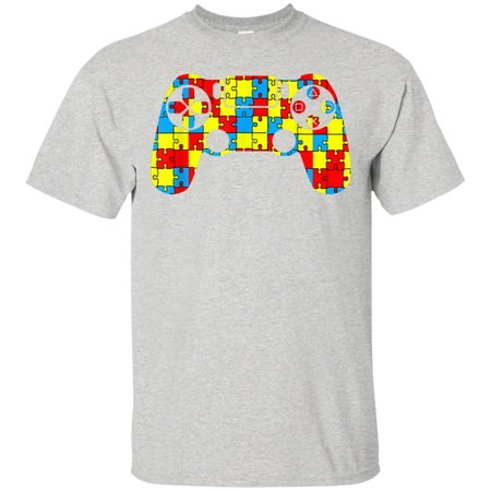 Autism Awareness Tee Video Game Controller Shirt G200 Gildan Ultra Cotton T-Shirt