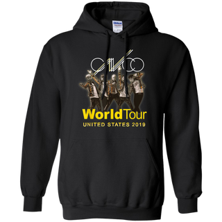 Start World Tour CNCO Vintage Perfect 2019 Shirt G185 Gildan Pullover Hoodie 8 oz