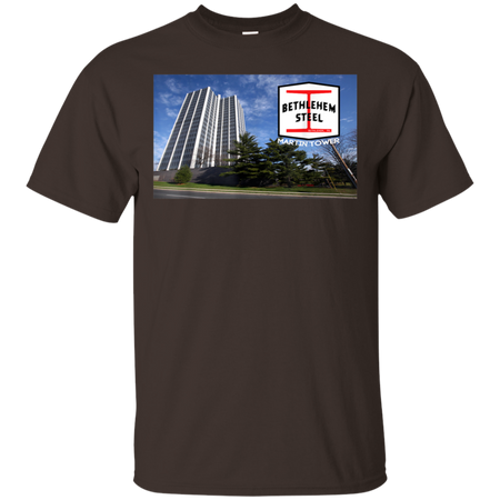 Bethlehem Steel Martin Tower Shirt G200 Gildan Ultra Cotton T Shirt