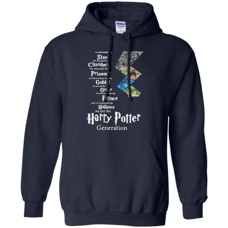 We defended the stone we found the chamber we rescued the prisoner Harry Potter generation Hoodie