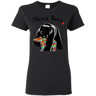 Unisex Mama Bear With Color Baby For Mather s Day Shirt G500L Gildan Ladies 5 3 oz T Shirt