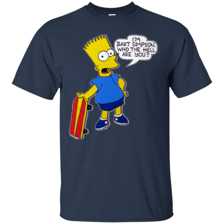 The Simpsons Hi I m Bart Simpson T Shirt