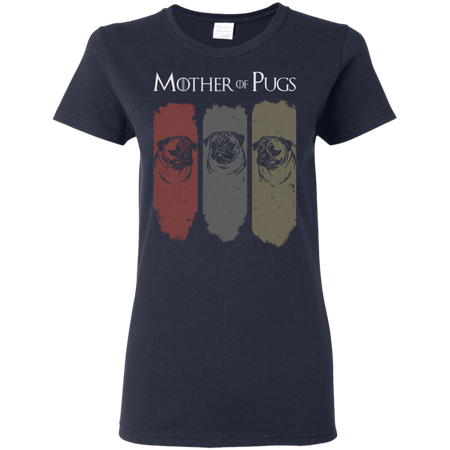 Vintage Mother Of Pugs Unisex Shirt - GOT Fans T-Shirt - Funny Pug Dog Mom Shirt