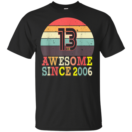 13th Birthday Vintage 13 Years Old Shirt G200 Gildan Ultra Cotton T-Shirt