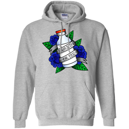 Type 1 Diabetes Insulin Or Die Vintage Tattoo Shirt G185 Gildan Pullover Hoodie 8 oz.