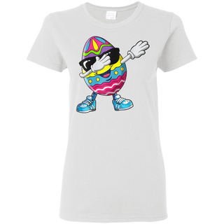 Dabbing Easter Egg Shirt G500L Gildan Ladies 5 3 oz T Shirt