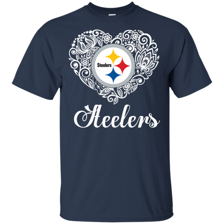 Pittsburgh Steelers Lace Heart Shirts