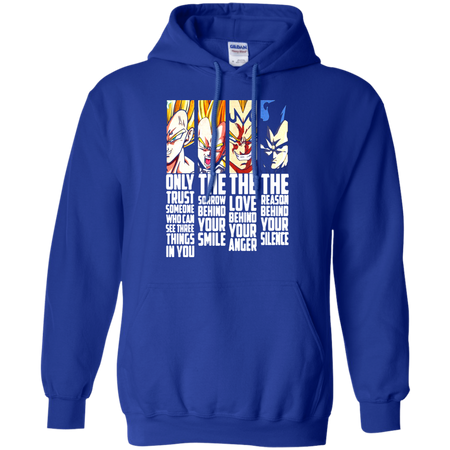 Dragon ball vegeta Only trust someone who can see three things in You T shirt