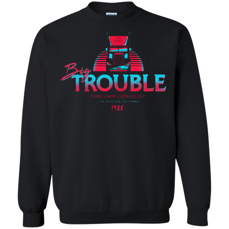 T Shirt of my Big Trouble in Little China parody trucker art clothing design for Men and Women by Barrett Biggers shirts
