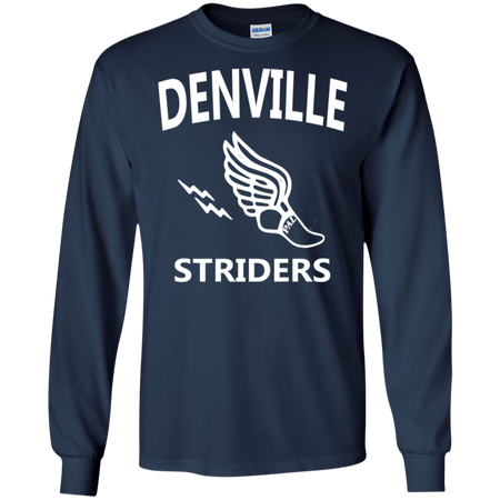 Denville Striders Coaches Shirt G240 Gildan LS Ultra Cotton T Shirt