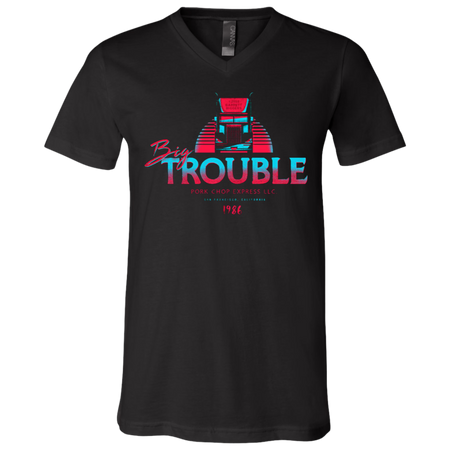 T Shirt of my Big Trouble in Little China parody trucker art clothing design for Men and Women by Barrett Biggers shirts