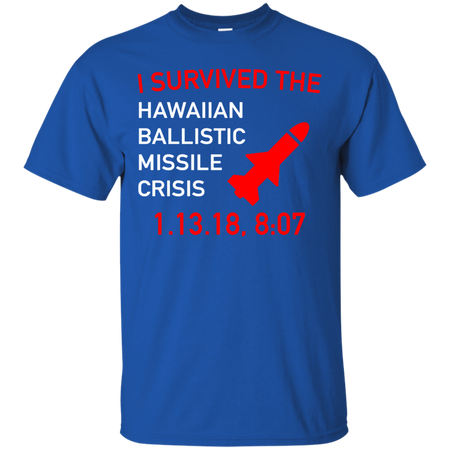Hawaii Ballistic Missile Crisis January 2018 T Shirt