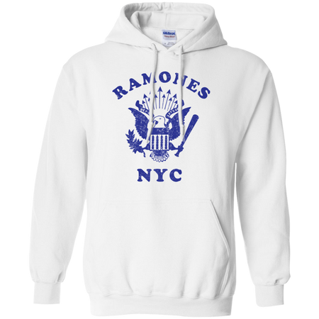 Vintage NYC Legends Shirt G185 Gildan Pullover Hoodie 8 oz.