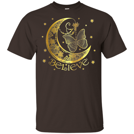 Butterfly Believe Shirt G200 Gildan Ultra Cotton T Shirt