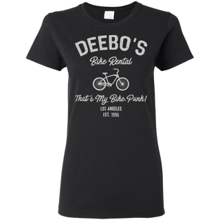 Vintage Deebo s Bike Rental That s My Bike Punk 1995 Shirt G500L Gildan Ladies 5 3 oz T Shirt