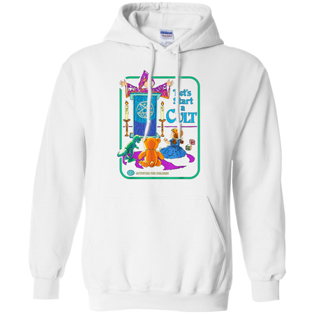 Funny Let's Start A Cult Activities For Children Shirt G185 Gildan Pullover Hoodie 8 oz.
