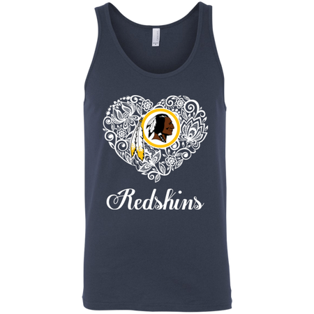 Washington Redskins Lace Heart Shirts