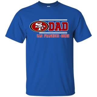 Dad #1 San Francisco 49ers Shirt - Father's Day