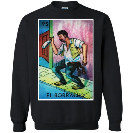 El Borracho T-Shirt - La Loteria T-Shirt - Mexican Lottery Shirt