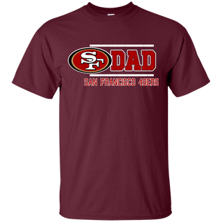 Dad #1 San Francisco 49ers Shirt - Father's Day