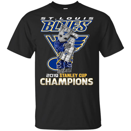 Stanley Cup Champions 2019 St. Louis Blues Groot T-shirt VA06