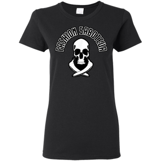 Skull And Banana Shirt G500L Gildan Ladies' 5.3 oz. T-Shirt