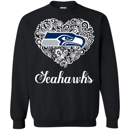 Seattle Seahawks Lace Heart Shirts