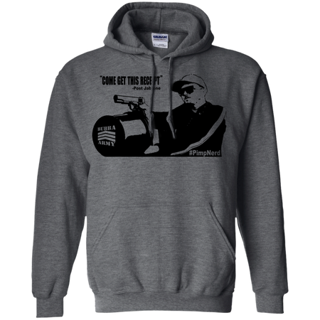 Come Get This Receipt Official Bubba Army Shirt G185 Gildan Pullover Hoodie 8 oz