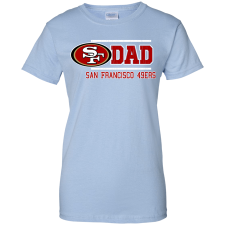 Dad #1 San Francisco 49ers Shirt - Father's Day