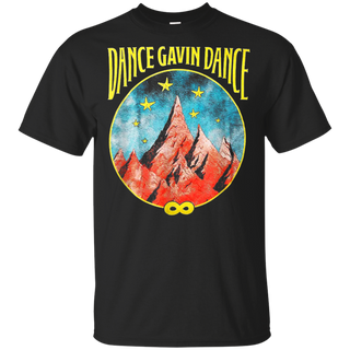 Dance Gavin Dance Mountain Stars Shirt G200 Gildan Ultra Cotton T Shirt