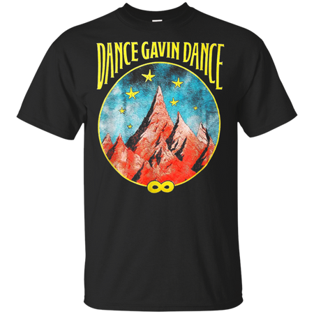 Dance Gavin Dance Mountain Stars Shirt G200 Gildan Ultra Cotton T Shirt