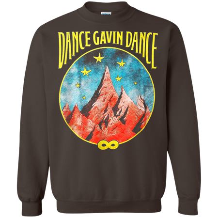 Dance Gavin Dance Mountain Stars Shirt G180 Gildan Crewneck Pullover Sweatshirt 8 oz