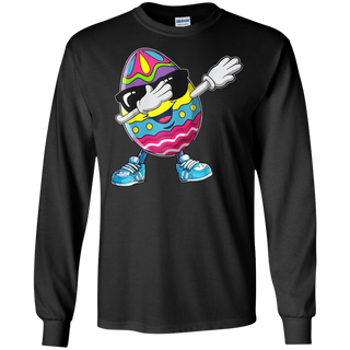 Dabbing Easter Egg Shirt G240 Gildan LS Ultra Cotton T Shirt