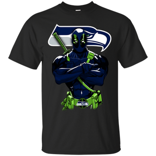 Giants Deadpool Seattle Seahawks T Shirt