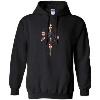 Game of Thrones season 7 Jon Snow Lyanna Mormont Sansa Stark and Arya Stark Hoodie