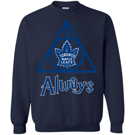 Toronto Maple Leafs Always Harry Potter Deathly Hallows Sweatshirt