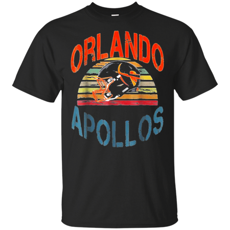 Vintage Orlando Football Apollos Shirt For Fans G200 Gildan Ultra Cotton T Shirt