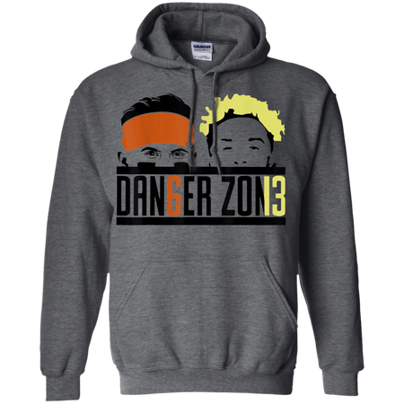 Danger Zone Mayfield Browns Football Shirt G185 Gildan Pullover Hoodie 8 oz