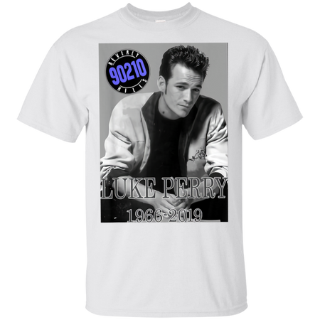 Luke Perry 1966 2019 Thanks For The Momories Shirt G200 Gildan Ultra Cotton T Shirt