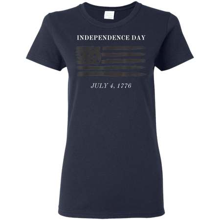 Independence Day Shirt G500L Gildan Ladies' 5.3 oz. T-Shirt