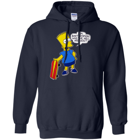 The Simpsons Hi I m Bart Simpson Hoodie