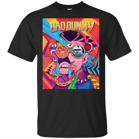 Bad Bunny Eye Animated Unisex T-Shirt