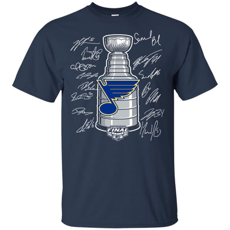 St. Louis Blues Stanley Cup Champs Signatures Players VA06