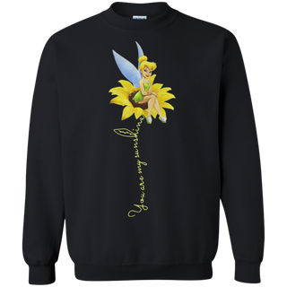 Tinker Bell You are my sunshine sunflower Sweatshirt