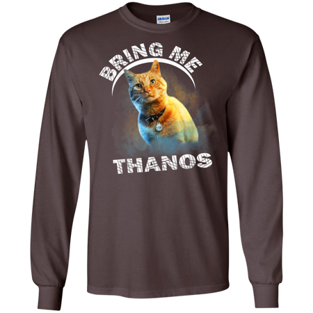 Goose The Flerken CatBring Me Thanos Shirt G240 Gildan LS Ultra Cotton T Shirt