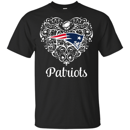 New England Patriots Lace Heart Shirts