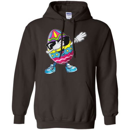 Dabbing Easter Egg Shirt G185 Gildan Pullover Hoodie 8 oz