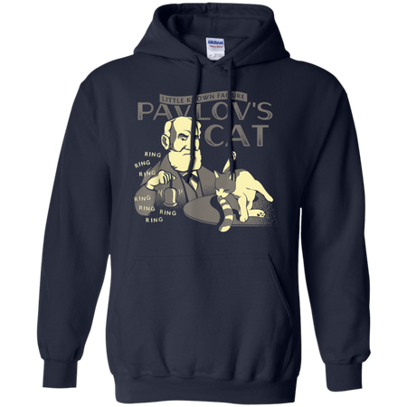 Funny Pavlov s Cats Science Shirt G185 Gildan Pullover Hoodie 8 oz
